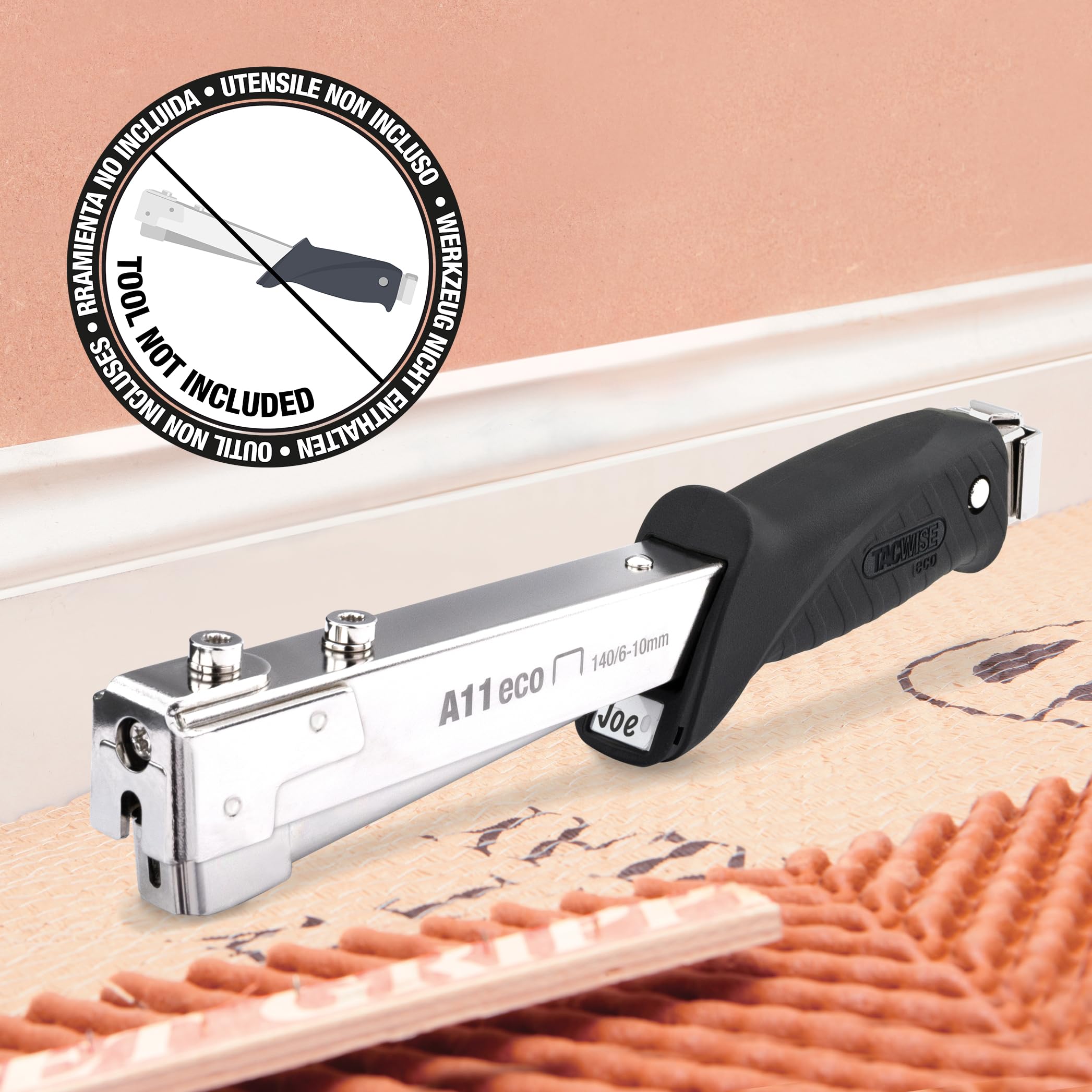 Amazon | Tacwise 140 3/8インチ 亜鉛メッキホッチキス針 ハンマー